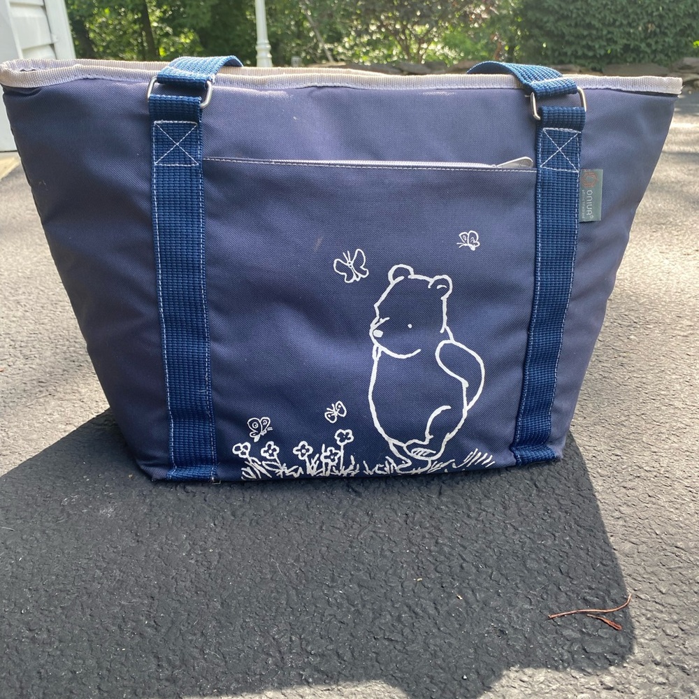 Winnie the Pooh Picnic/Snack Bag! Adorable! Used.